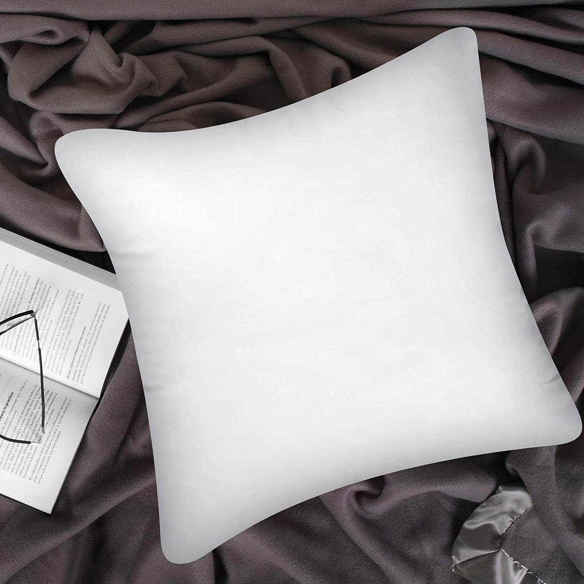 Relleno para Funda de Almohada Decorativa Blanco – Go Home