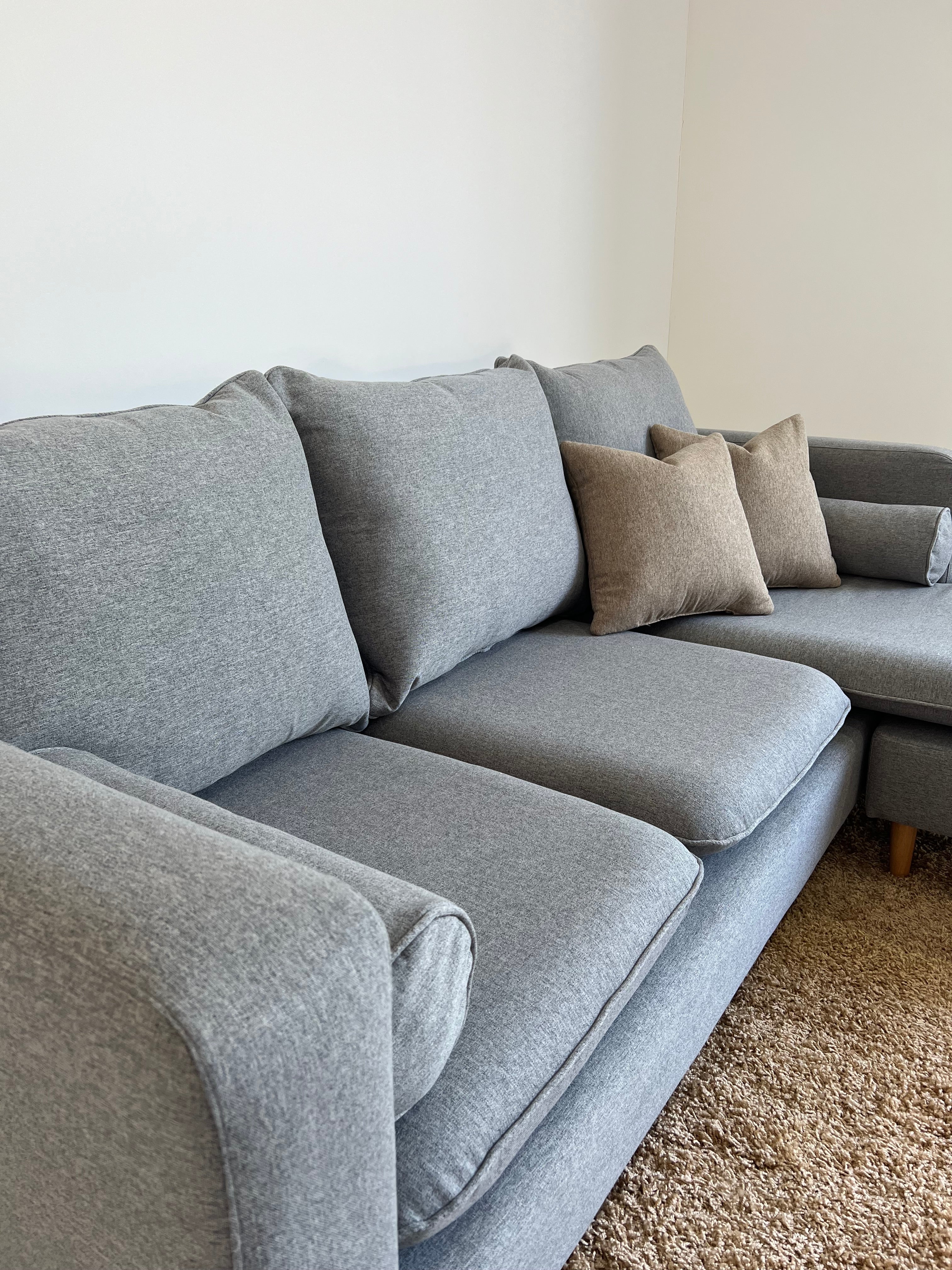 Sofá British - D05 Gris