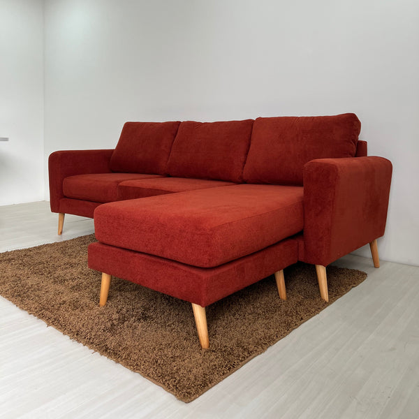 Sofá Gela Funcional 3L - B05 Terracota