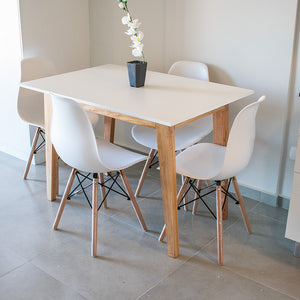 Mesa de Comedor Nordic - Blanco