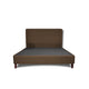 Cama Valencia 1,40x1,90m - Marrón P-80