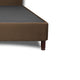 Cama Valencia 1,40x1,90m - Marrón P-80